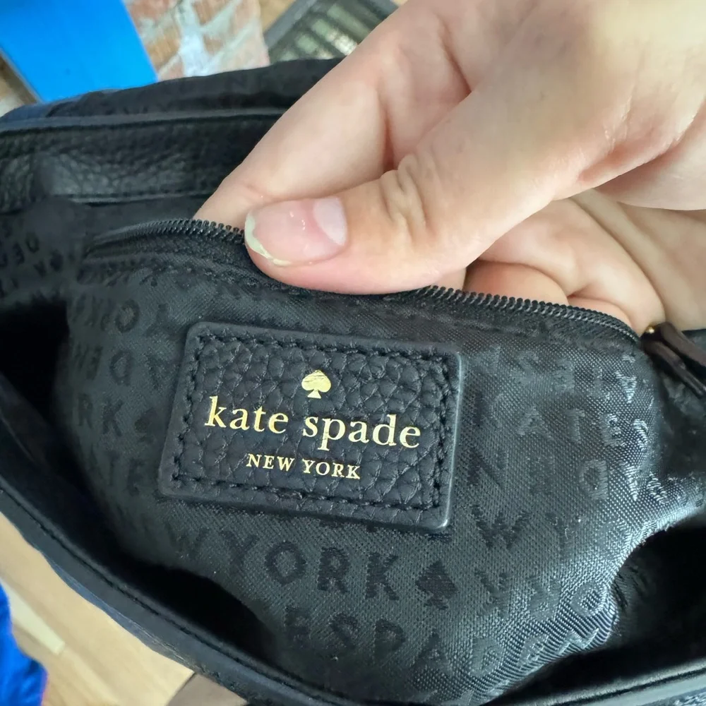 Kate Spade Alecia Mulberry Street Black Pebbled Leather Bag - Picture 11 of 14